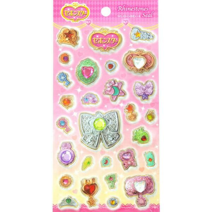 Funbox｜Sebonstar Rhinestone Stickers｜H180 x W90mm approx.