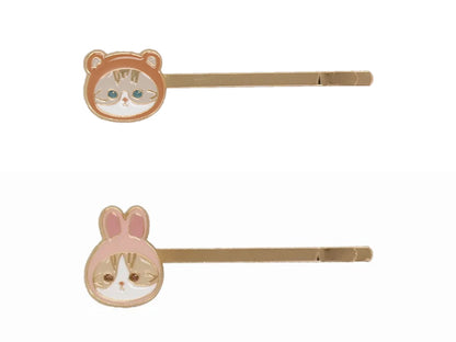 Mofusand｜Hairpin &amp; hair elastic｜3 piece