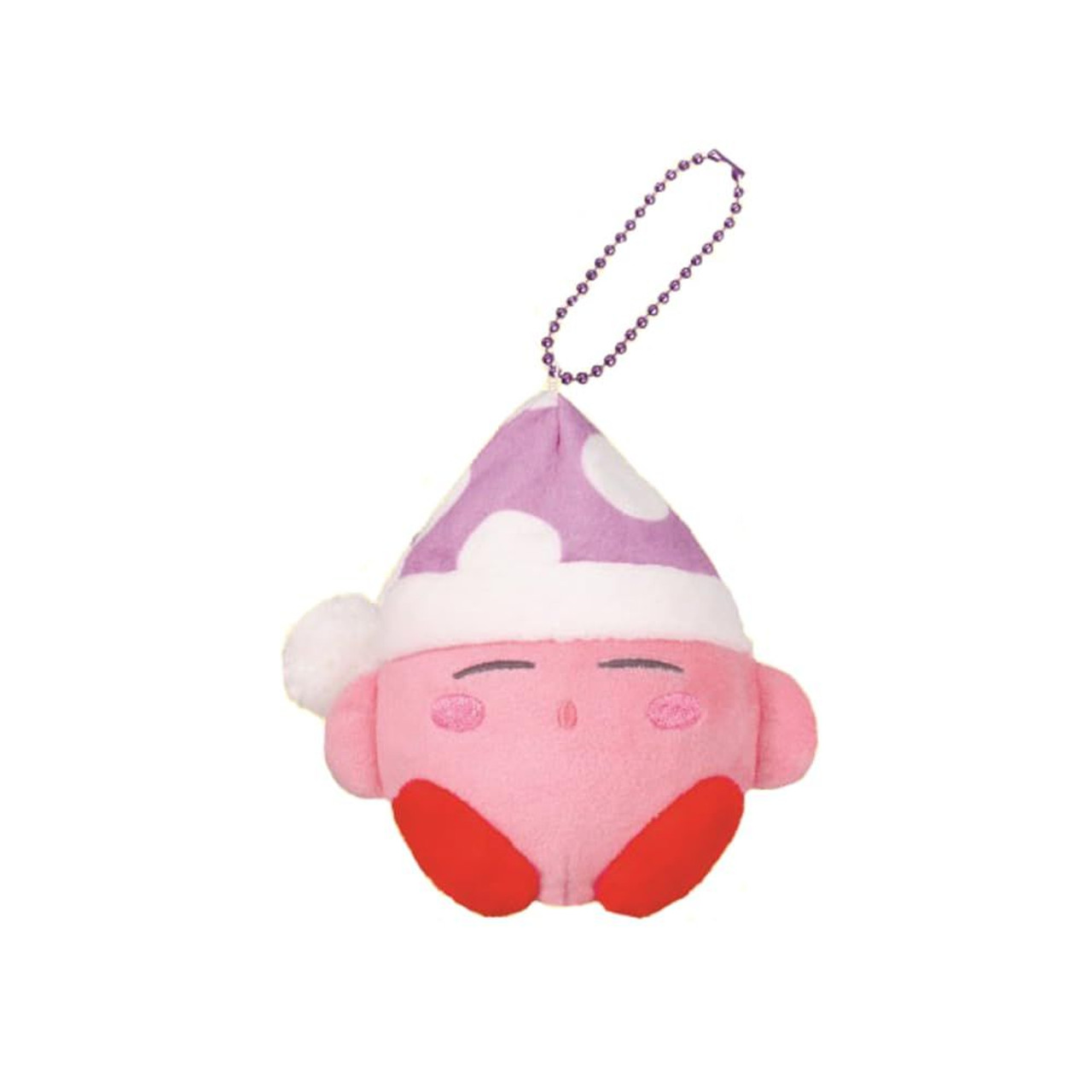 Kirby｜Nukuizu Mascot Holder /Plush Keychain｜H11cm x W9-10cm x D8cm approx.