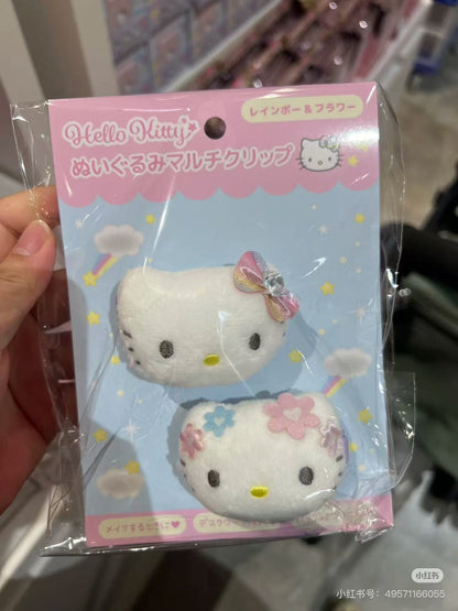 Hello kitty｜Lolita Plush Multipurpose Clip Set｜H48 x W80 x D20mm approx.