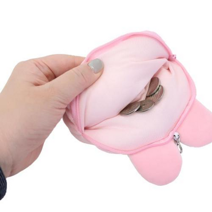 Opanchu usagi｜内裤兔可伸缩零钱包/卡包/卡套｜约 150x140mm