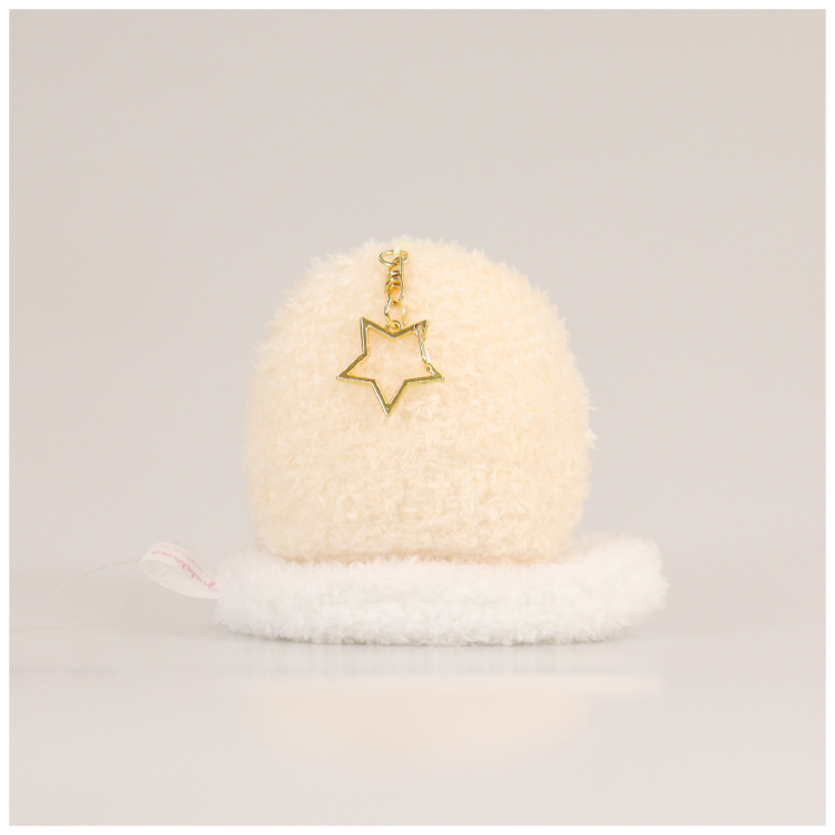 Sanrio｜glow-in-the-dark Mascot Holder /Plush Keychain｜10cm x 3cm approx.