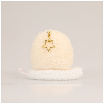 Sanrio｜glow-in-the-dark Mascot Holder /Plush Keychain｜10cm x 3cm approx.