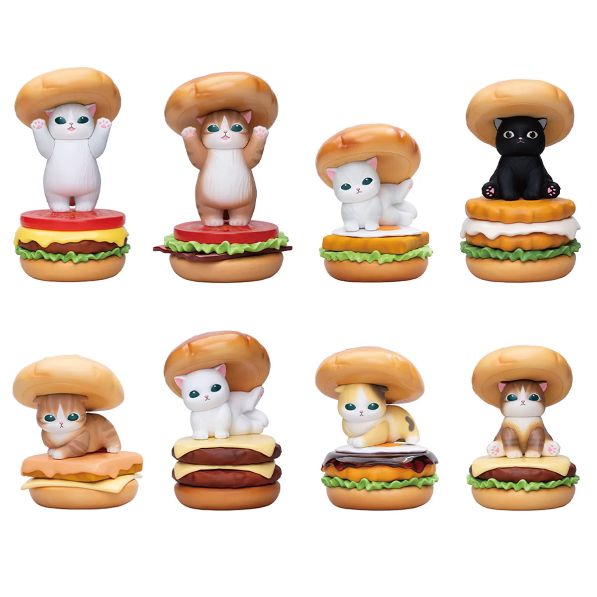 Mofusand｜Hamburger Meow mystery bag/blind box/All 8 types｜1pcs