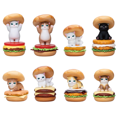 Mofusand｜Hamburger Meow mystery bag/blind box/All 8 types｜1pcs