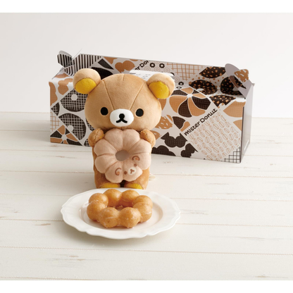 Rilakkuma｜Mister Donut Standing Plush Dolls/Plush Toy｜ 150×140×110mm approx.