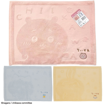 Chiikawa｜Embroidery Jacquard Mat｜H45×W60cm approx.
