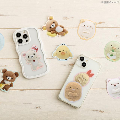 Rilakkuma｜Photo Series Grumpy  Smartphone Sticker｜125×70mm approx.