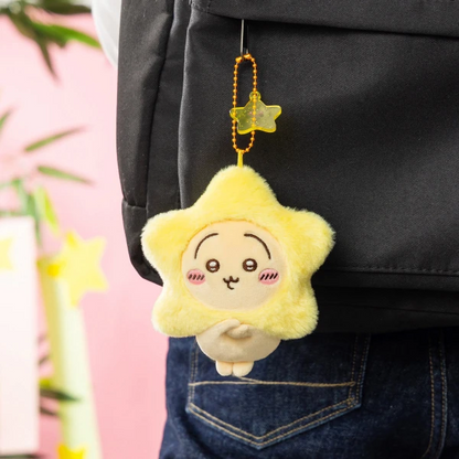 Chiikawa ｜Make A Wish To Star Mascot Holder /Plush Keychain｜120×110×50mm approx.