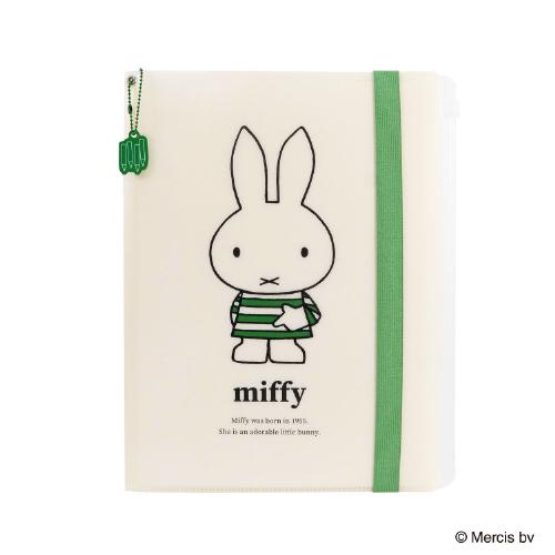 Miffy｜Bruna colors Clear Holder with Band｜311mm x 251mm x 7mm approx.