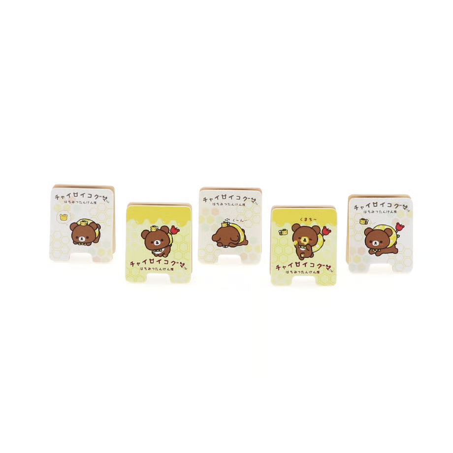 Rilakkuma｜Honey Exploration Team Wood Clip Stand mystery bag/blind box/All 6 types｜1pcs