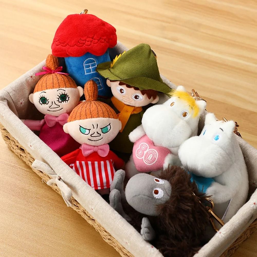Moomin 80th anniversary Plush Keychain Blind Box