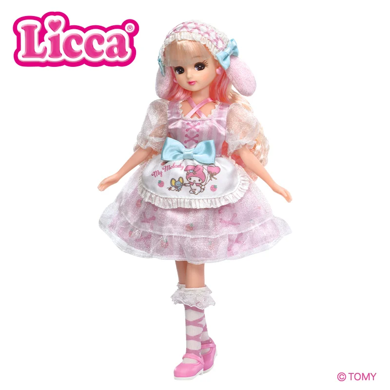 Licca｜Sanrio Licca-chan Lovely My Melody Ver.｜ W12.5 × D4 × H26.2 cm.approx.