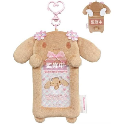Sanrio｜Cinnamoroll Cinnamo Angels Fluffy Pass Case｜H170 x W150 x D30mm approx.