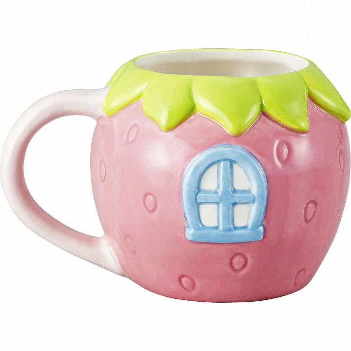 Sanrio｜Hello Kitty Strawberry House Mug｜360ml