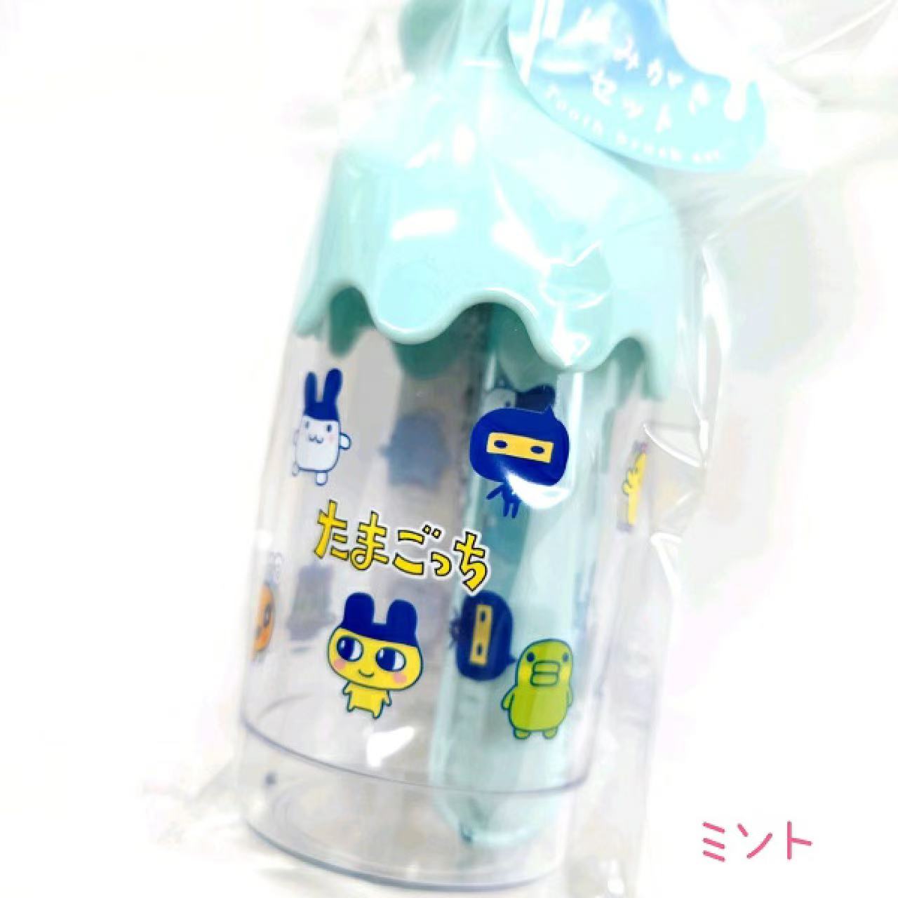 Tamagotchi｜Milk Bottle Shaped Toothbrush Set