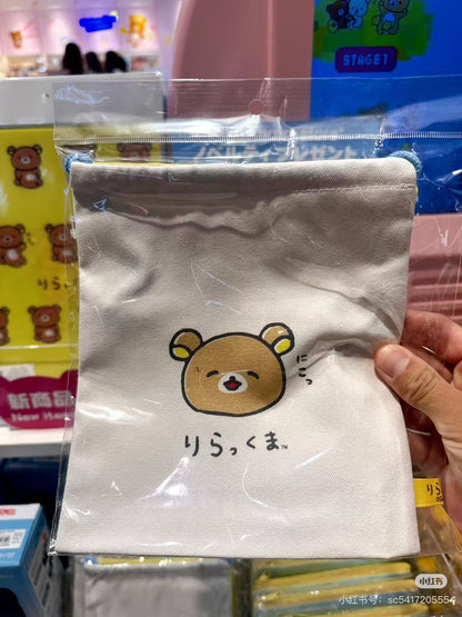 Rilakkuma｜Warm and Relaxed Edition Drawstring Bag｜210 x 180 mm approx.
