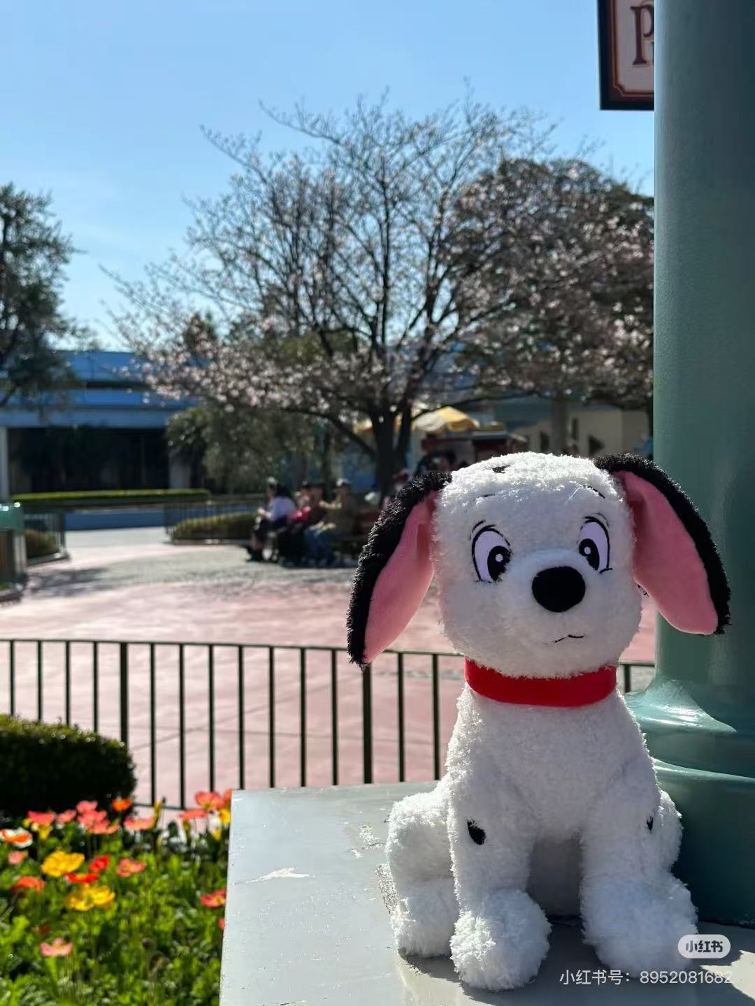 Disney迪士尼｜东迪《101忠狗》斑点狗坐姿毛绒玩偶/公仔