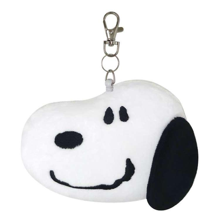 Snoopy｜Case with Reel Die-Cut Pouch  ｜ H106 x W148 x D48mm approx.
