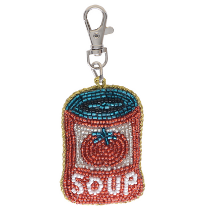 AND PACKABLE｜Beads Keychain/Keyring｜ 5.8 x 5cm approx.