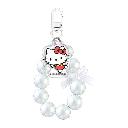 Sanrio三丽鸥｜Aurora Beads Acrylic Charm Keychain ｜ W55 x H165 x D15mm approx.