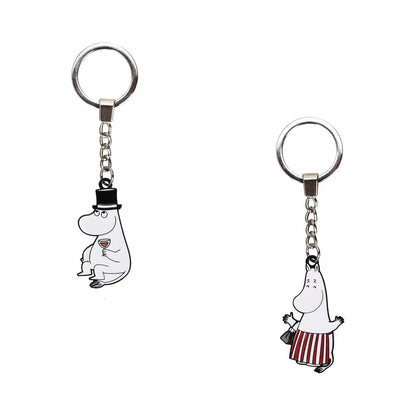 Moomin｜Big Character Keychain/Keyring｜diameter 4-6 cm