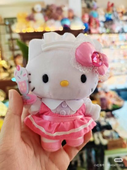 Hello kitty｜Lolita Fashion Mascot Holder /Plush Keychain｜H120 x W85 x D65mm approx.