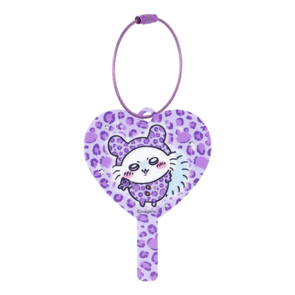 chiikawa｜Sweatshirt Style Leopard Mini Mirror Keychain mystery bag/blind box/All 8 types｜1pc