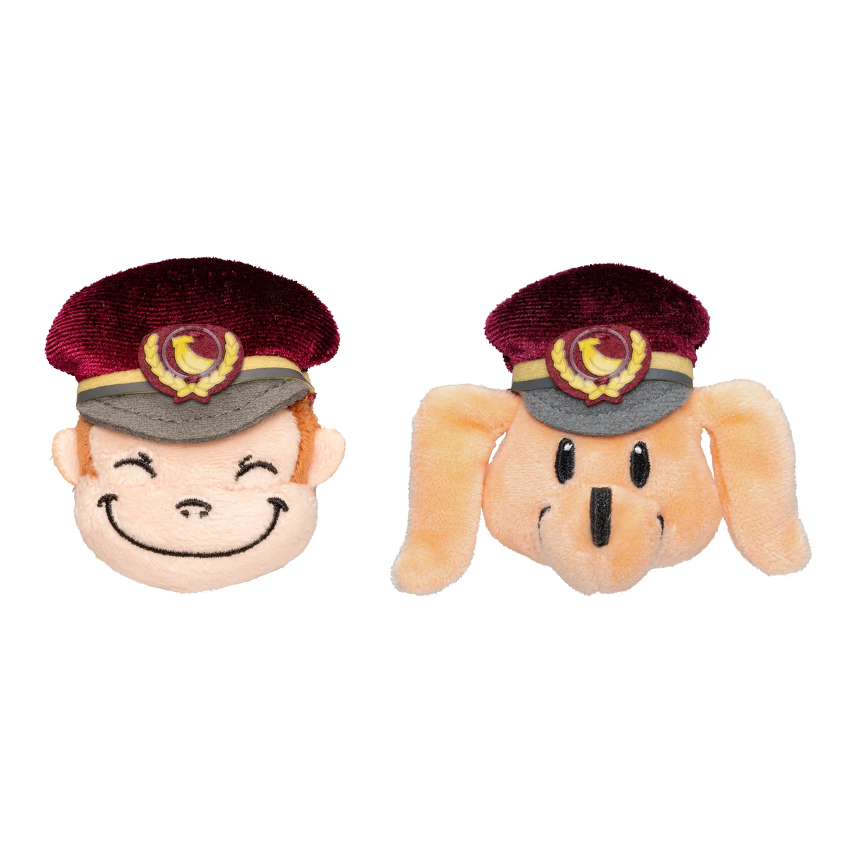 Curious George｜Hankyu Railway Plush Badge｜H6cm approx.
