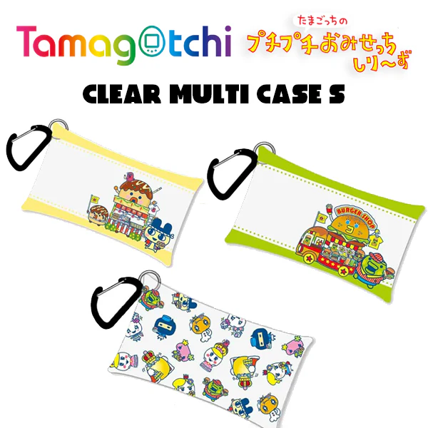 Tamagotchi｜Puchipuchi Omisetchi Series Clear Multi Case｜W110×H60×D20mm approx.