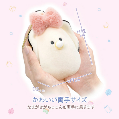 和食屋｜蝴蝶结可爱牡蛎生蚝宝宝挂件/包挂/超好捏｜约W9 x H12 x D5 (cm)