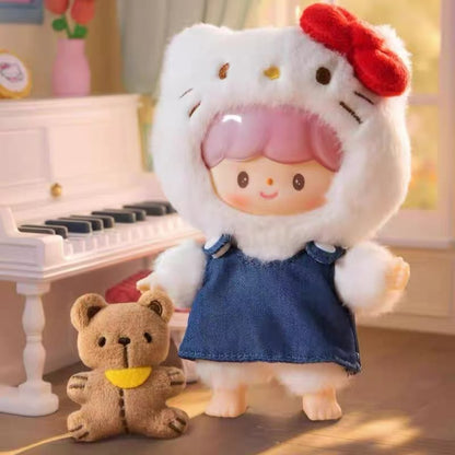 FINDING UNICORN zzoton Sanrio Characters Love League Buddies Series Vinyl Plush keychain Blind Box