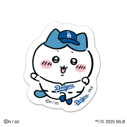 Chiikawa｜Chiikawa X  MLB Tokyo Series Die-cut Sticker｜H64 x W62mm approx.