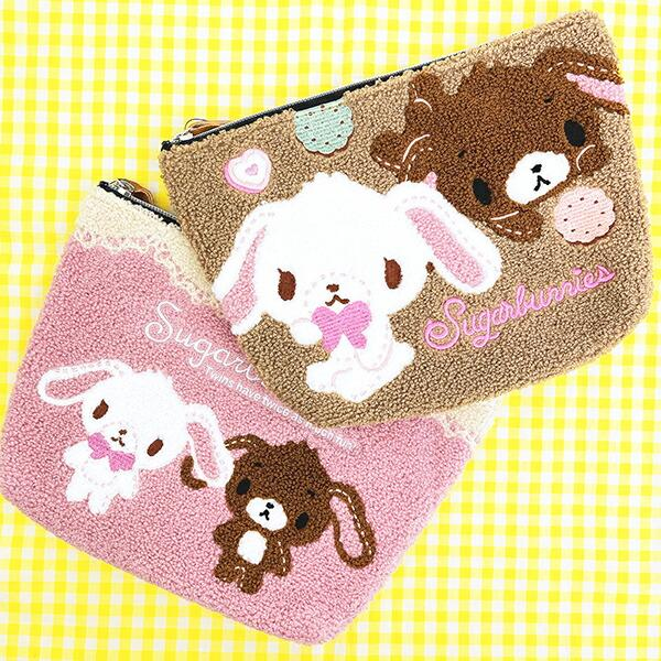 Sanrio｜SugarBunny Sagara Pouch｜18cm×25cm×4cm approx.