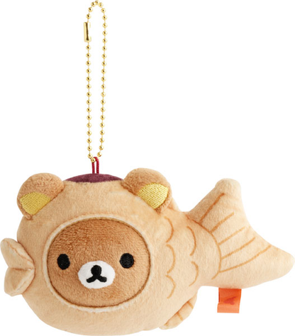 Rilakkuma｜New Year Burasage Mascot Holder /Plush Keychain｜130x75mm Approx.