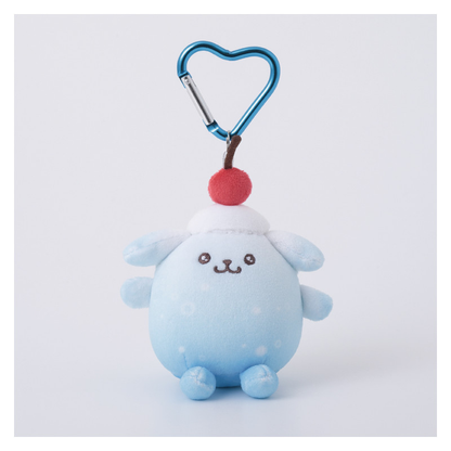 Sanrio｜Pompompurin Happy Flavor 2 Mascot Holder /Plush Keychain｜H6cm approx.