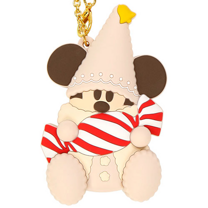 Disney迪士尼 ｜Merry Lil RingRing Mickey东迪2024圣诞精灵妖精米奇系列硅胶零钱包挂件/包挂/背面有拉链