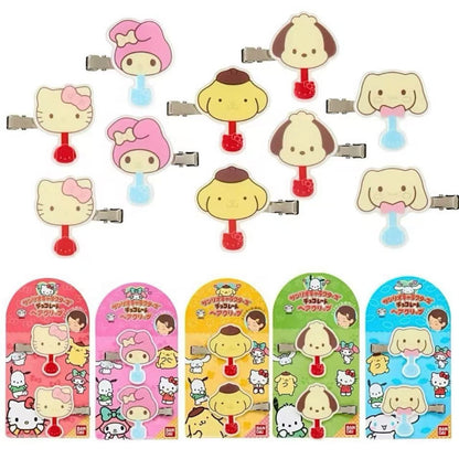 Sanrio｜ Fujiya Chocolate Hair Clip｜5.5×1×4.5cm approx.