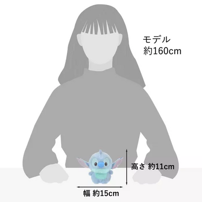 Disney迪士尼｜Urupocha-chan Plush星际宝贝豆豆眼迷你毛绒玩偶/公仔/小摆件｜约10.2 × 14.5 × 8cm