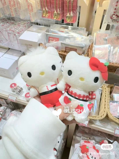 Sanrio｜Apple Diner SURPRIZE Mascot Holder /Plush Keychain｜115mm approx.
