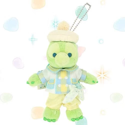 Disney｜Tokyo DisneySea 25th Anniversary Duffy and Friends "Find Your Beautiful Blues" Collection Mascot Holder /Plush Keychain