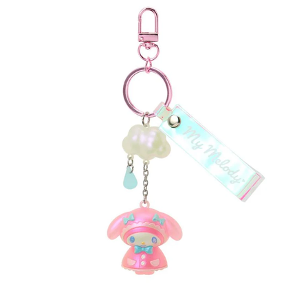 Sanrio｜Sweet Rain Collection Aurora Mascot Bag Charm Keychain｜4×2.5×4.5cm approx.