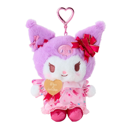 Sanrio｜55th Anniversary Wrapping Paper Mascot Holder /Plush Keychain｜15.7 x 11.7 x 7.0cm approx.