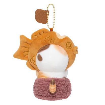 Mofusand｜sweets cat Mascot Holder /Plush Keychain｜H155×W140×D100mm approx.