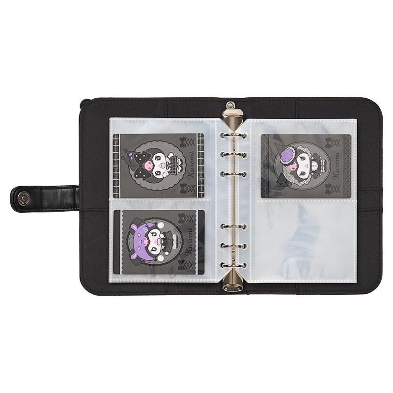 Sanrio｜Monochrome Fashion Series All Black Kuromi Mode Binder｜30 sheets