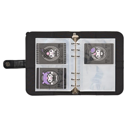 Sanrio｜Monochrome Fashion Series All Black Kuromi Mode Binder｜30 sheets
