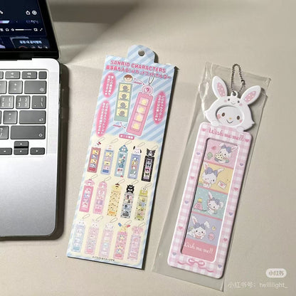Sanrio｜4Cut Photobooth Strip Holder / keychain mystery bag/blind box/All 16 types｜1pcs