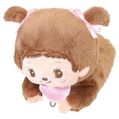 Monchhichi｜Bebichhichi Fluffy Plush Pen Case｜110×120×220mm approx.