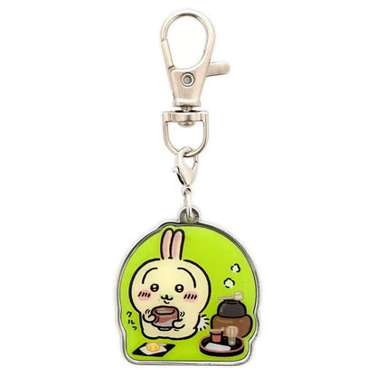 chiikawa｜Fushimi Matcha Metal Charm Keychain｜ H85 x W30mm approx.