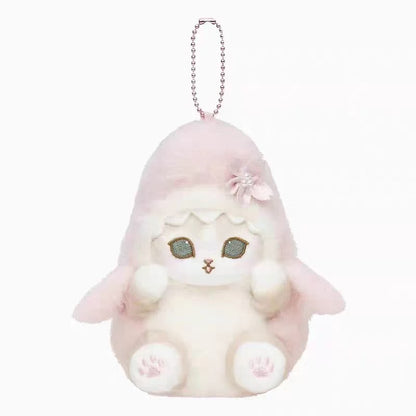 【limit 1】Mofusand｜Sakura Shark Cat Cherry Blossom Mascot Holder /Plush Keychain｜140×130×135mm approx.